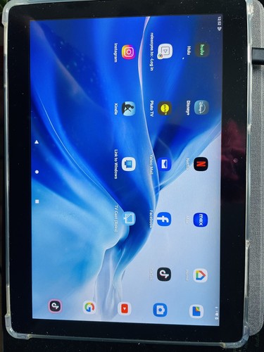 Tablet with tiktok - with,
